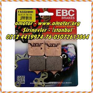 KTM 990 Supermoto T �n fren balatas� EBC FA322/4HH sinterli balata, Ktm390 Ebc Balata