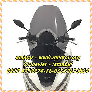 2018 Honda PCX 125 f�me �n cam 71cm boy �cretsiz kargo, Pcx 125 �n Cam