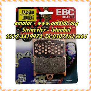 Yamaha FZS1000 �n fren balatas� EBC FA252HH sinterli balata, Fzs 1000 Ebc Balata
