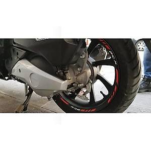 Honda Pcx 125-150 �zel K�rm�z� Beyaz D�� Jant �eridi