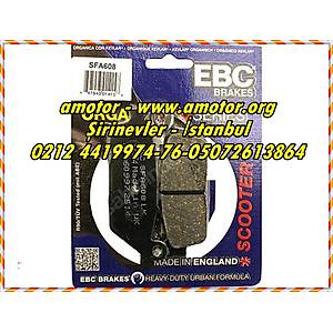 Kymco Xciting 400i arka fren balatas� EBC SFA608 organik balata, X-citing 400 Ebc Balata