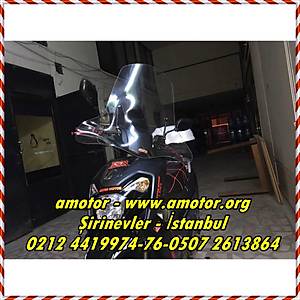 Scooter Elcik Korumal� �n Cam �effaf