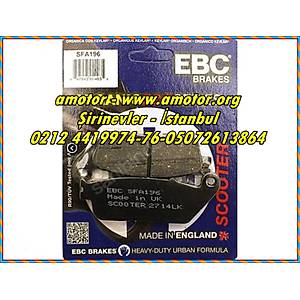 2014-2016 Yamaha X-Max 250 ABS �n fren balatas� EBC SFA196 organik, Xmax 250 �n Fren Ebc