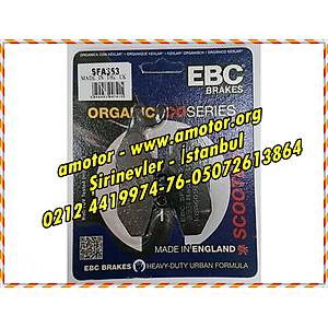 Piaggio MP3 500 arka fren balatas� EBC SFA353 organik balata, Mp3 500 Fren Balatas� Ebc