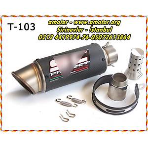  Universal Performans Egzoz Karbon Model, Karbon Model Performans Egzoz Sms T-103