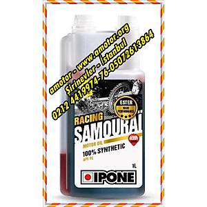 Ipone Samoura� Rac�ng 2T Esterli Cilekli Motosiklet Ya�� (1L)