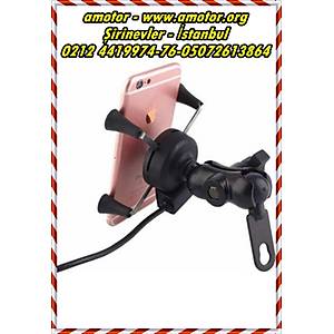 x-max 250 telefon tutucu x-max 400 telefon aparat� cam ba�lant�