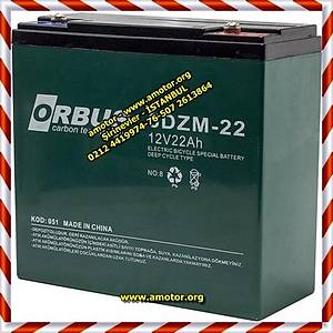 elektrikli bisiklet ak�, 22 amper, orbus elektrikli bisiklet ak�