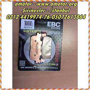Kymco Xciting 250i arka fren balatas� EBC SFA607HH sinterli balata, X-citing 250 Ebc Balata
