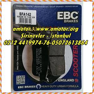 Kymco Xciting 500i R �n fren balatas� EBC SFA142 organik balata, X-citing 500 Ebc Balata