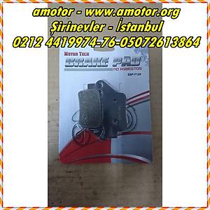 Yamaha WR 125 R arka fren balatas� organik balata, Wr125 Fren Balatas�