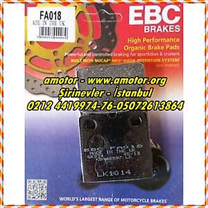 BMW K 1100 LT arka fren balatas� EBC FA018, K1100 Lt Ebc Balata