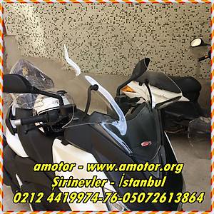 2017 Yamaha X-Max 250 Iron Max elcikli �n cam 65cm, Xmax 250 Iron Max Cam
