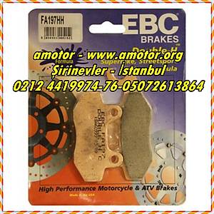 Kawasaki Z 300 arka fren balatas� EBC FA197HH sinterli balata, Z300 Ebc Balata