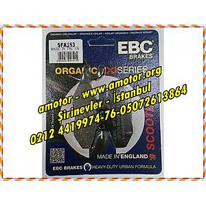 Piaggio Carnaby 200 �n fren balatas� EBC SFA353 organik balata