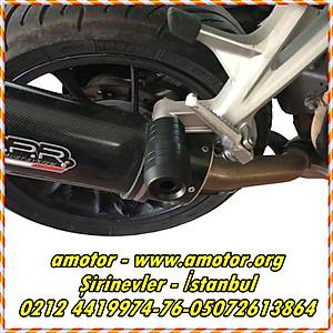 Honda VFR 800 X Crossrunner egsoz koruma takozu, Vfr 800 Egzoz Koruma 