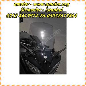 2011-2016 YAMAHA FAZER 8 A�IK F�ME UZUN TUR CAMI, FZ8 UZUN �N CAM