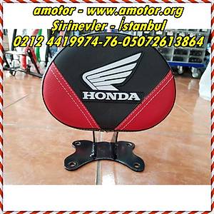 Honda Pcx 125-150 2018 Sissy Bar Red Black, Pcx 125 Sissy Bar, Pcx 150 S�rt Dayamas�