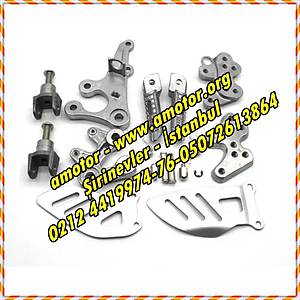 Suzuki Gsxr 1000 2005-13 Braketli �n Ayakl�k Seti, Gsx-r 1000 Braket Ayakl�k