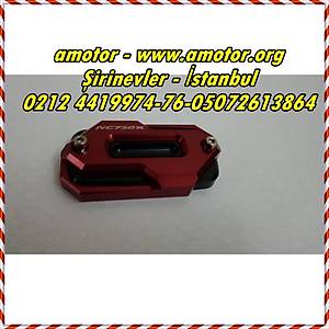 Honda Nc 750X Red Black �n Hidrolik Kapak, Nc 750 X Hidrolik Kapak