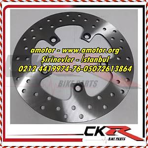 YAMAHA MT-03 660 CC 05-14 ARKA FREN D�SK�, MT 03 ARKA D�SK, MT03 ARKA D�SK