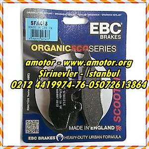 Piaggio Medley 150 arka fren balatas� EBC SFA418 organik balata, Medley Fren Ebc Marka