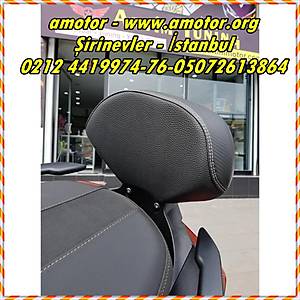 Yamaha Xmax 125-250-300-400 Sissy Bar 2018-19 Mat Siyah