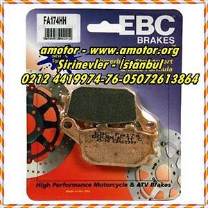 Honda XL 700 Transalp arka fren balatas� EBC FA174HH - ABS li, Xl 700 Fren Balata