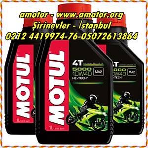 Motul 5000 10w40 Yari Senteti̇k Motosi̇klet Ya�i 1 Lt