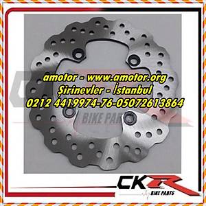 KAWASAK� ZX-6RR N�NJA 600 CC 03-06 ARKA FREN D�SK�, ZX6-R ARKA D�SK