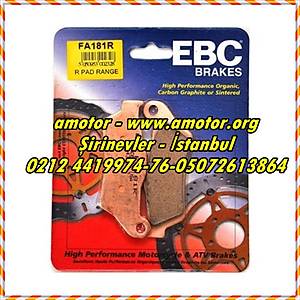 Husaberg FE 350 �n fren balatas� EBC FA181R sinterli balata, Fe 350 Ebc Balata