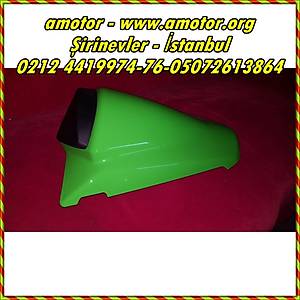Kawasaki Ninja 250 2008-13 Green Mono Kapak, Ninja Ye�il Mono Kapak