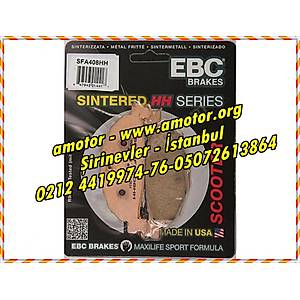 2004-2011 Yamaha Tmax 500 arka fren balatas� EBC SFA408HH sinterli, T-max 500 Fren Balatas� Ebc