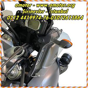 2011-2014 Yamaha XT 1200Z Super Tenere sa� sol yan cam, Xtz 1200 Yan Cam