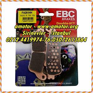 Honda Goldwing F6B �n fren balatas� EBC FA261HH sinterli balata, Goldwing Fren Balatas� Ebc Marka
