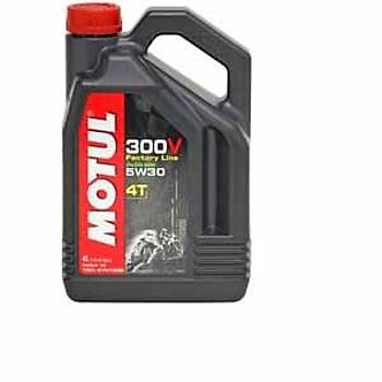 MOTUL MOTOSIKLET YAI - 300V 4T Factory Line 5W30 - 4 Lt