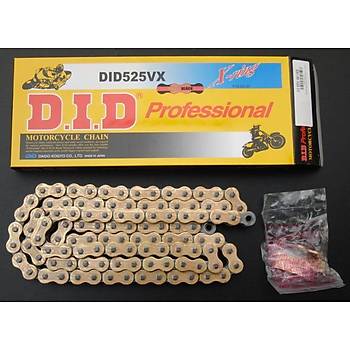 kawasaki zx10 zincir zx 10r teker zinciri DD JAPON 525 GOLD RENK