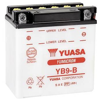 Yuasa YB9-B ak bakm gerektirmeyen japon aks 2 YIL GARANTL