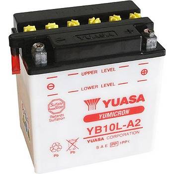 Yuasa YB10L-A2 ak bakm gerektirmeyen japon aks 2 YIL GARANTL