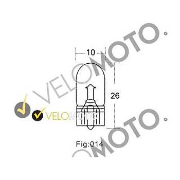 622-301	Yeni DPSZ AMPUL T10 12V 5W