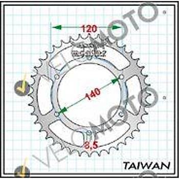 474-221	 ARKA DL 44T KAWASAKI KLR 250
