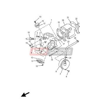 1B9E24050100 RADYATOR FANI
