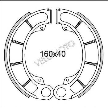 437-104	 NEWFREN FREN BALATA HONDA VT 600 SHADOW ***