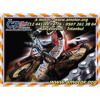 cz zincir d�nya kalitesi 520 120 bakla honda yamaha suzuki kawasaki �akmal� kilit uzama yapmaz 
