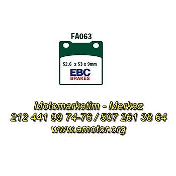 ebc fa63 fa063 suzuki gs 500 arka balata