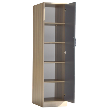 ELB101-1 Elbise Dolab Tek Kapak 58x45x180