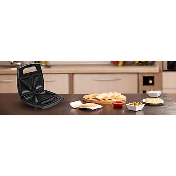 SWM 2940 Grundig Siyah gen Tost Makinesi