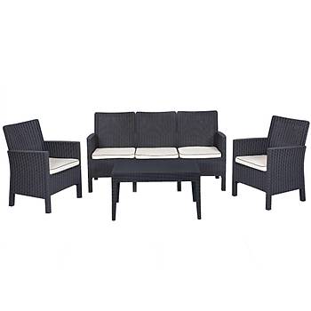 Nova l Antrasit Set, Minderli, 3+1+1+S