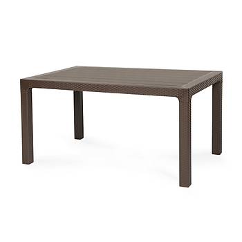 Arizona Starlux Camsz Kahve Masa, 80x140