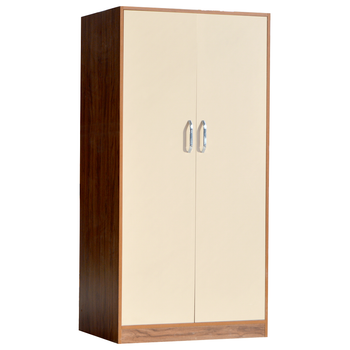 ELB101-2 Elbise Dolab ki Kapak 58x90x180